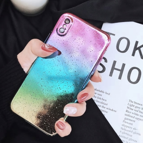 NEW iPhone XS/X/7/8/Plus Textured Waterdrop Case - Picture 3 of 8